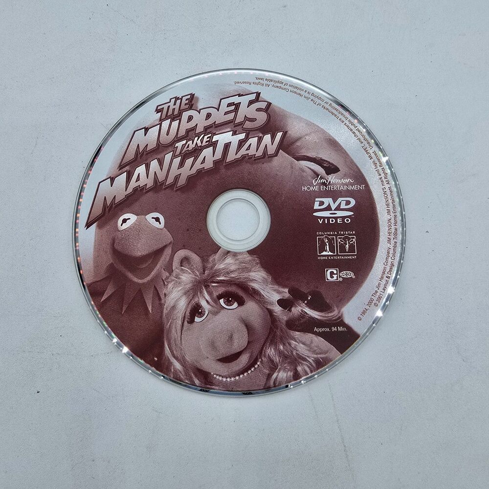 The Muppets Take Manhattan - Adventure,Comedy,Drama DVD Kids Movie - Picture 3 of 4